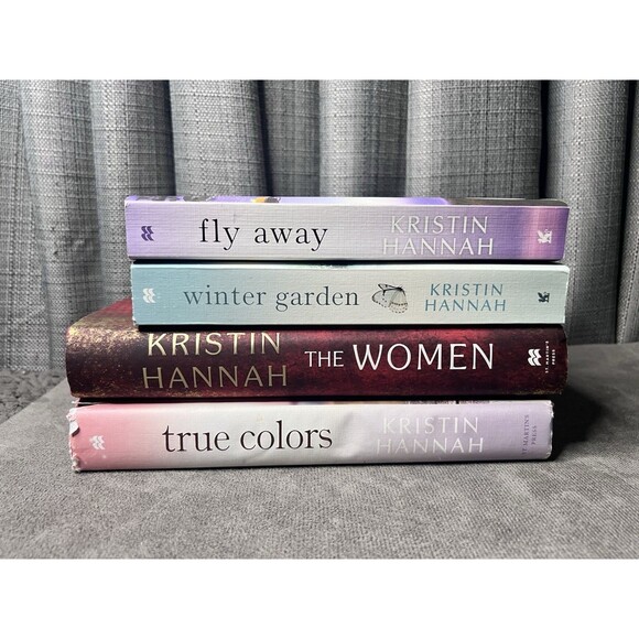 Kristin Hannah Book Lot Women Novels Fly Away HB PB True Colors Winter Garden - Picture 2 of 16